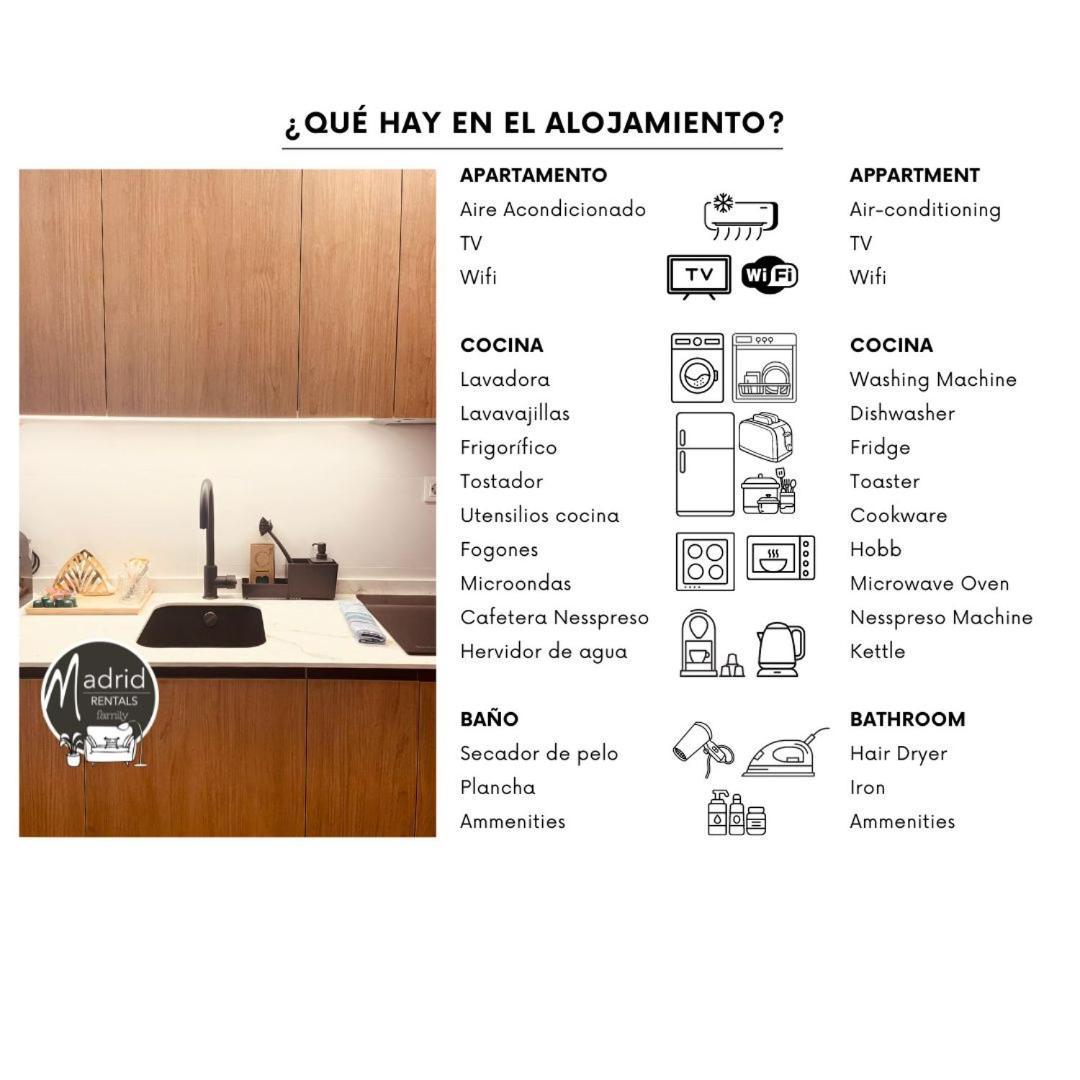 Apartamento Nuevo Y Reformado Al Lado De La Gran Via Madrilena Exterior foto